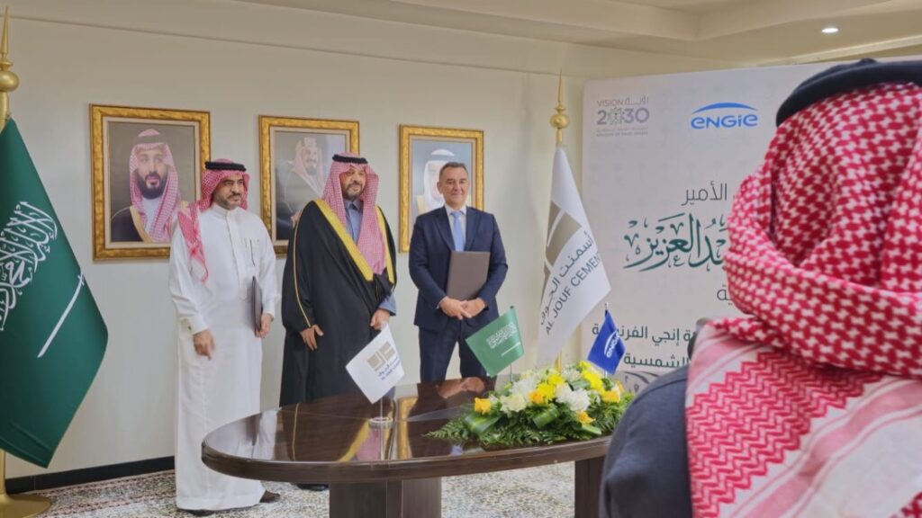 ENGIE and Al Jouf Cement Partner on 22 MWp Solar Project to Advance Saudi Vision 2030 Goals